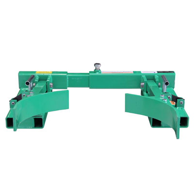 Plastic Drum Grabber Forklift Attachment -  30/55/85 Gallon Plastic Drums