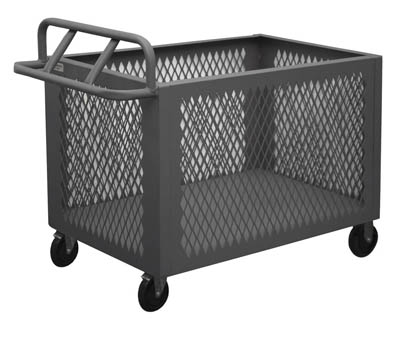 4 Sided Mesh Box Truck|5" Polyolefin Cstrs
