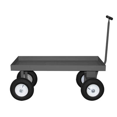 5th Wheel Truck|12" Pneumatic Wheels, Lips Up 