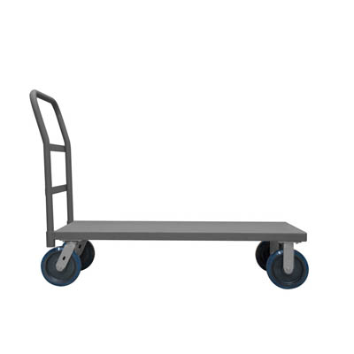 Low Deck Stock Truck|8" Polyurethane Casters