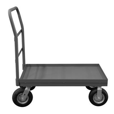 EPT Series, Low Deck Stock Truck, Lips Up,  8" Pneumatic Cstrs