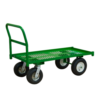 Perforated Garden Truck w/ 12" Pneumatic Casters