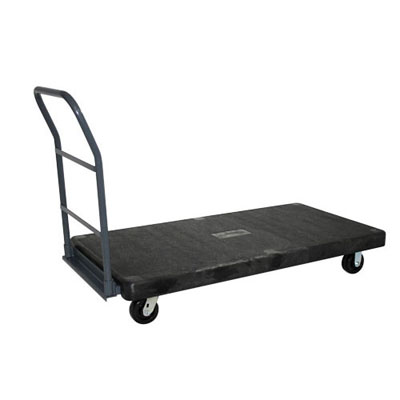 Plastic Deck Platform Truck- 2,500 lbs., 30" Wide x 60" Long