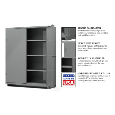60"W Lean Series Storage Cabinet