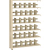 Imperial Open Shelving, Single Entry Add-On Unit - 76'H