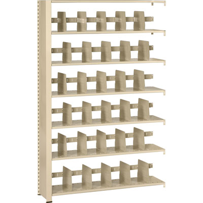 Imperial Open Shelving, Single Entry Add-On Unit - 76"H