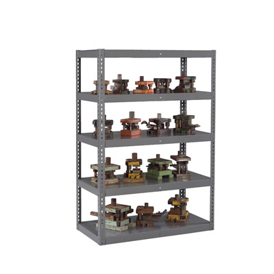 Z-Line Die Rack Steel Shelving Unit, 84"H