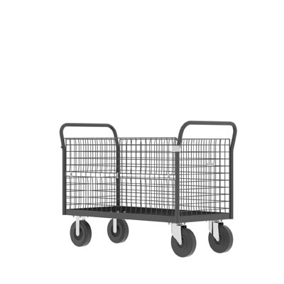 Cage Cart - Platform, 4-Sided, 2000 lb. Capacity