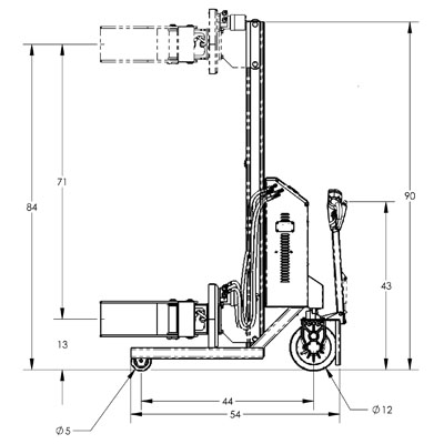 F80143A6 - 84" Lift Height