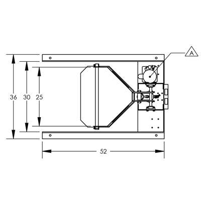 Portable Drum Dumper - 1500 lb. Capacity