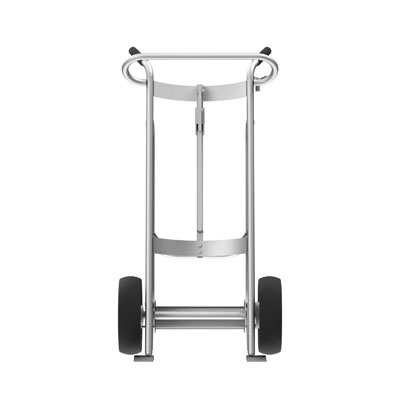 Aluminum 2-Wheel Drum Hand Truck, 1000 lb. Capacity