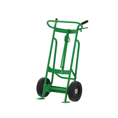 Steel 2-Wheel Drum Hand Truck, 1000 lb. Capacity