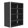 48' Wide, 12ga Heavy Duty Enclosed Shelving