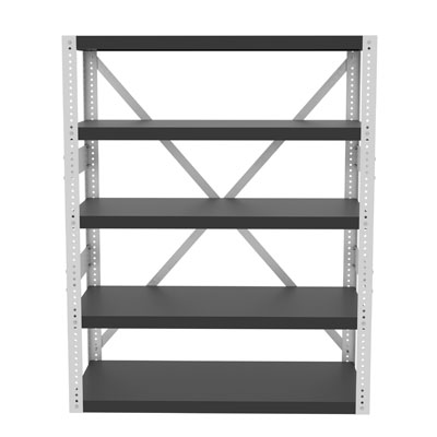 48"W x 24"D, 12ga Heavy Duty Open Shelving
