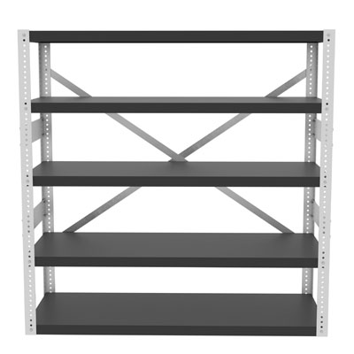 60"W x 24"D, 12ga Heavy Duty Open Shelving
