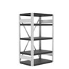 36'W x 24'D, 12ga Heavy Duty Open Shelving