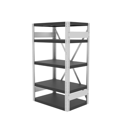 36"W x 24"D, 12ga Heavy Duty Open Shelving