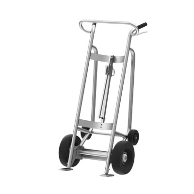 4-Wheel, Aluminum,  Drum Hand Truck - 1,000 lb. Capacity