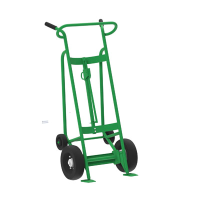 4-Wheel, Steel,  Drum Hand Truck - 1,000 lb. Capacity