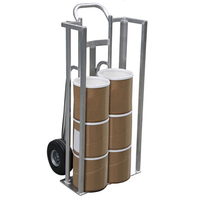 2-Wheel Deluxe Aluminum Hand Truck with Side Guards 