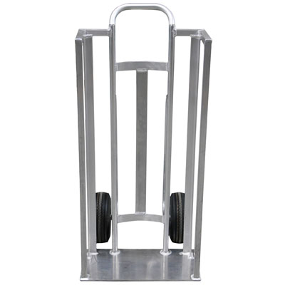 2-Wheel Deluxe Aluminum Hand Truck with Side Guards 