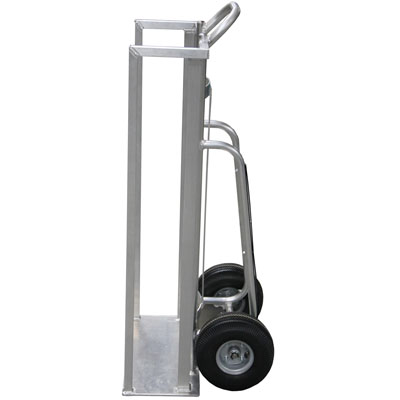 2-Wheel Deluxe Aluminum Hand Truck with Side Guards 