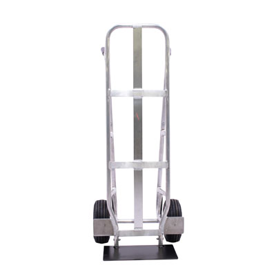 2-Wheel, Aluminum, Commercial Hand Truck,  Pneumatic Wheels, 600 lb. Capacity