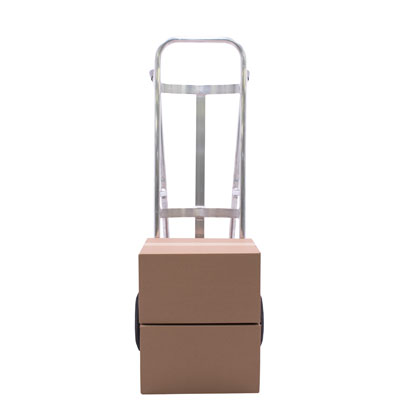 2-Wheel, Aluminum, Commercial Hand Truck, Curved Back for Beverage/Keg/Cylinders
