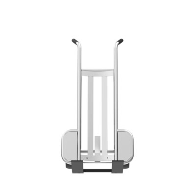 2-Wheel, Aluminum, Pallet Hand Truck, 1000 lb. Capacity, Spring-Loaded Pallet Forks