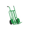 2-Wheel, Steel, Pallet Hand Truck, 1000 lb. Capacity, Spring-Loaded Pallet Forks