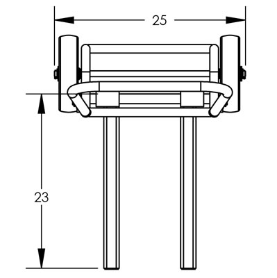 Multi-Use Hand Truck, Tranmission Forks - Steel