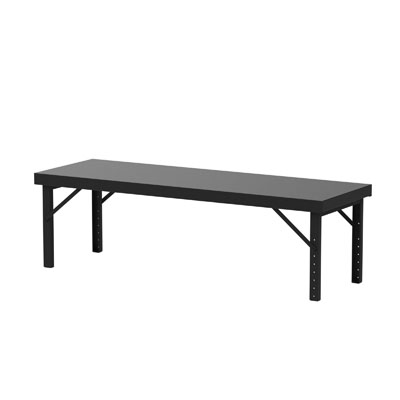 Adjustable Height, 96" Wide, 14ga Work Tables