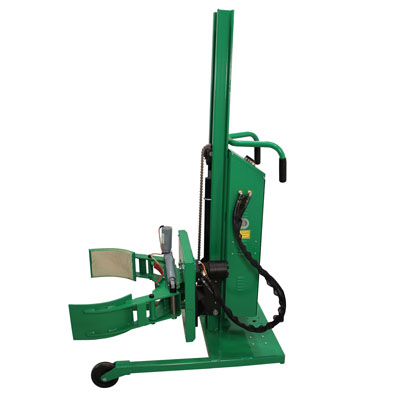 Drum Lift & Rotator - Semi-Powered, Lift/Rotate, Manual Drive