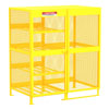 Gas Cylinder Storage Cabinet - Horizontal/Vertical Combo