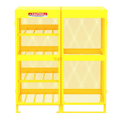 Gas Cylinder Storage Cabinet - Horizontal/Vertical Combo