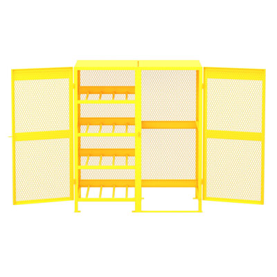 Gas Cylinder Storage Cabinet - Horizontal/Vertical Combo