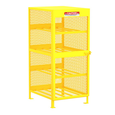 Horizontal Gas Cylinder Storage Cabinets