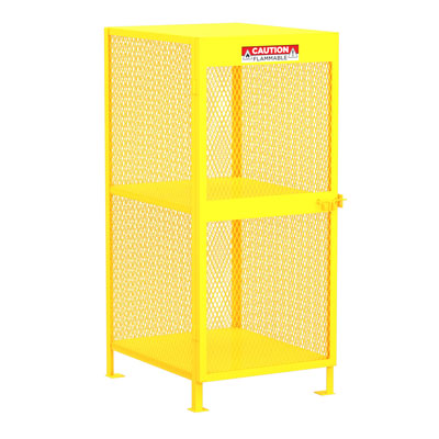 2 Shelf Gas Cylinder Storage Cabinets
