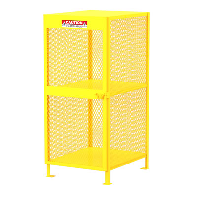 2 Shelf Gas Cylinder Storage Cabinets