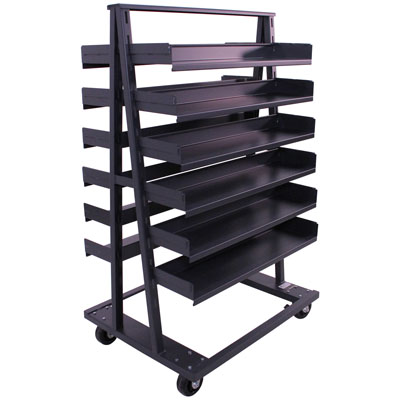 A-Frame Truck, Double Sided with Trays