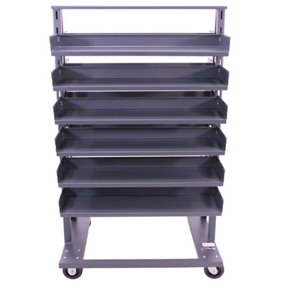 A-Frame Truck, Double Sided with Trays