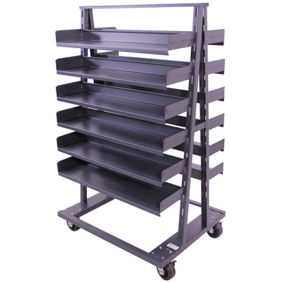 A-Frame Truck, Double Sided with Trays