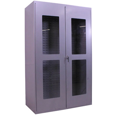 14 Gauge, Clear-View Cabinets, 48" Wide