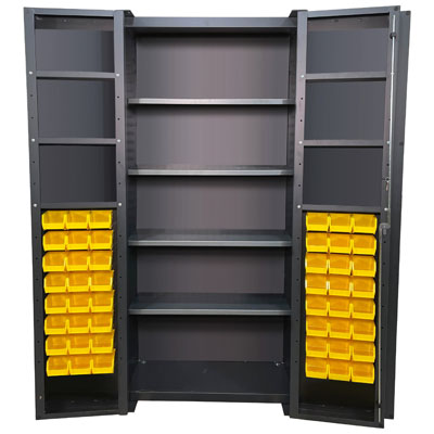 14 Gauge, 4 Shelves, Door Shelves & Door Bins