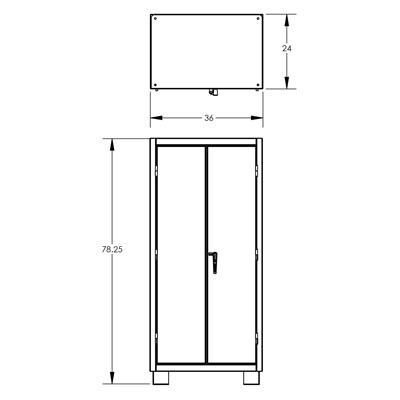 12 gauge Heavy Duty Cabinets