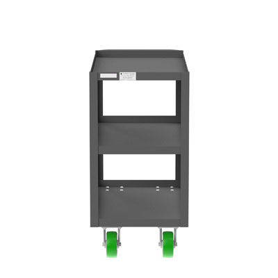 12 gauge, 3-Shelf Cart/Truck, All Lips Up or Flush Top Shelf