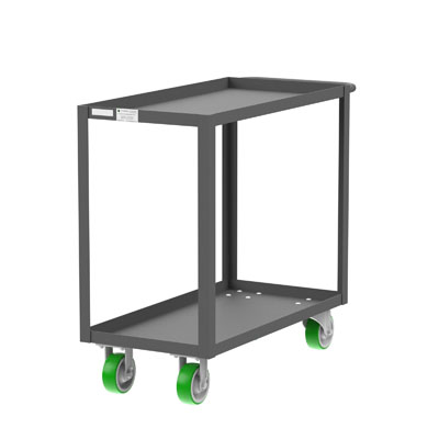 12 gauge, 2-Shelf Cart/Truck, All Lips Up or Flush Top Shelf
