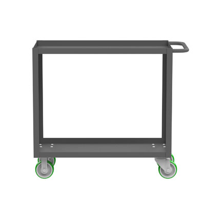 12 gauge, 2-Shelf Cart/Truck, All Lips Up or Flush Top Shelf
