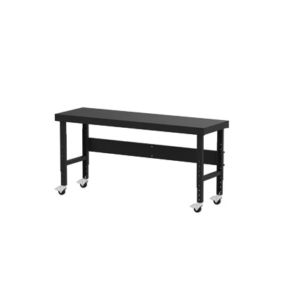 Mobile Adjustable Height Work Tables, 2,000 lb. Capacity