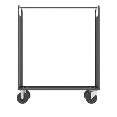 12 gauge., 2-Sided Stock Picking Cart